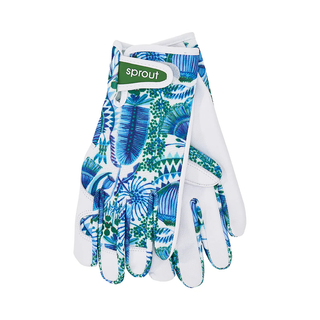 Sprout Goatskin Gloves - Bush Botanical | Pink Poppies