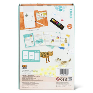 Tiger Tribe How To Paint Watercolour - Animals