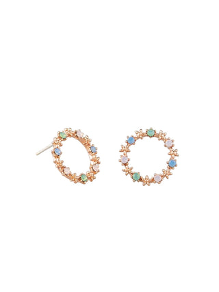 Tigertree Earrings Petit Garland | Pink Poppies