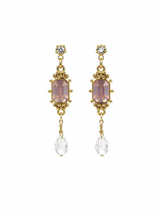 Tigertree Earrings Romance - Gold Pink