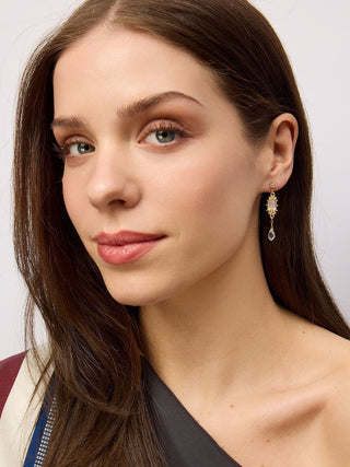 Tigertree Earrings Romance - Gold Pink
