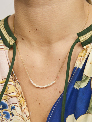 Tigertree Necklace Bridget Pearl | Pink Poppies
