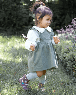 Toshi Baby Pinafore Corduroy Quincy - Gumtree | Pink Poppies
