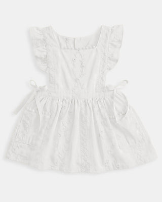 Toshi Baby Pinafore Florence - Vanilla [sz:baby 0]