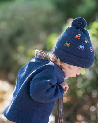 Toshi Beanie Mystical - Tiny Tractors | Pink Poppies