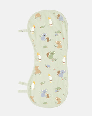 Toshi Burp Cloth - Arcadia Gumnut Babies Eucalypt