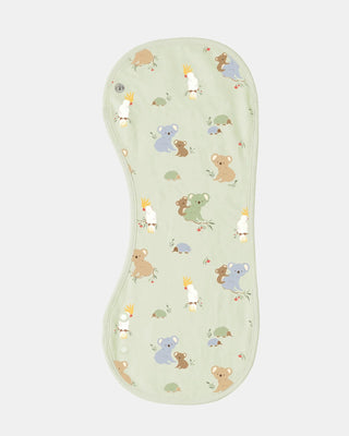 Toshi Burp Cloth - Arcadia Gumnut Babies Eucalypt