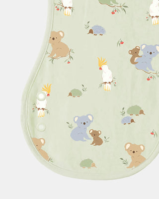 Toshi Burp Cloth - Arcadia Gumnut Babies Eucalypt