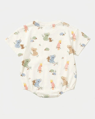 Toshi Onesie S/s Bubble Arcadia - Gumnut Babies Cloud [sz:baby 000]