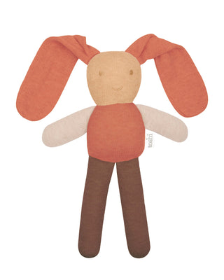 Toshi Organic Bunny Bobby - Oatmeal | Pink Poppies