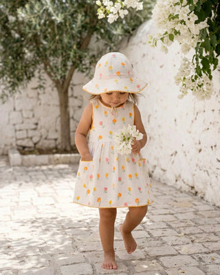 Toshi Sunhat Bell - Pippa Vanilla [sz:baby Hat Sml 8-24months]