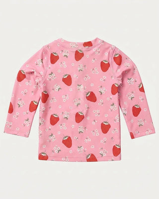 Toshi Swim Rashie L/s - Twinkle Strawberry [sz:baby 1]