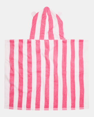 Toshi Towel Hooded Beachcomber - Watermelon | Pink Poppies