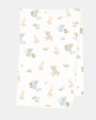Toshi Wrap Knit - Arcadia Gumnut Babies Cloud