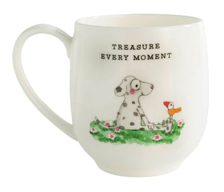 Twigseeds Fine Bone China Cup - Treasure | Pink Poppies