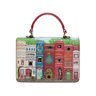 Vendula London Bookshelf Boulevard Cassie Bag | Pink Poppies