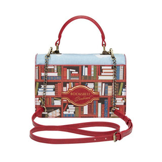 Vendula London Bookshelf Boulevard Cassie Bag | Pink Poppies