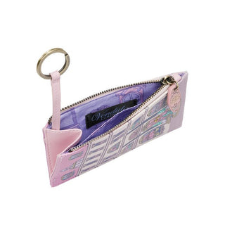 Vendula London The Grand Vendula Hotel Zipper Card Coin Purse | Pink Poppies