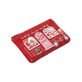 Vendula The Chocolate Box - Zipper Coin Purse | Pink Poppies