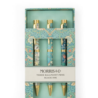 William Morris Botanical Ballpoint Pen Gift Set – Set Of 3