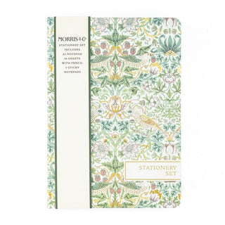 William Morris Strawberry Thief A5 Stationery Set 