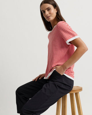 Yarra Trail Capri Pant - Navy [sz:size 6]