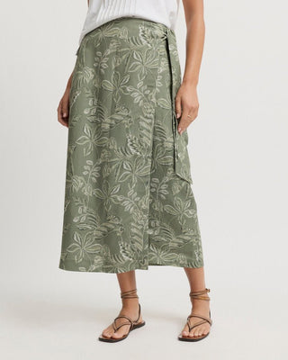 Yarra Trail Hues Wrap Skirt [sz:size 8]
