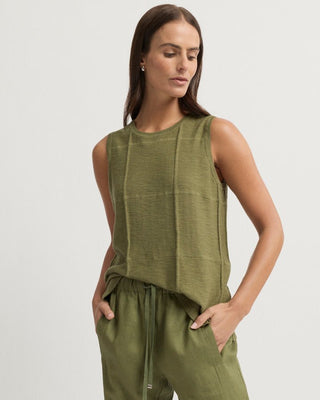 Yarra Trail Obscurity Knit - Lawn [sz:large]