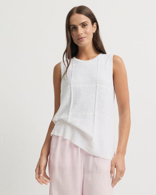 Yarra Trail Obscurity Knit - White [sz:xs]