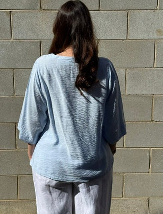 Yarra Trail Skye Top - Mist [sz:size 12]