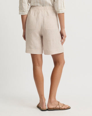 Yarra Trail Tirari Pintuck Short - Pebble [sz:size 10]