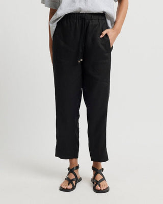 Yarra Trail Tirari Slim Pant -  Black [sz:size 12]