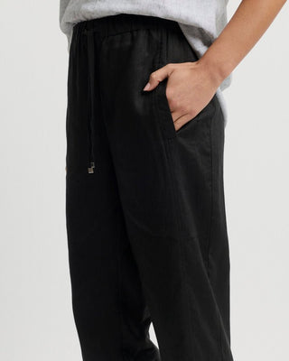 Yarra Trail Tirari Slim Pant -  Black [sz:size 12]