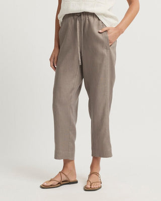 Yarra Trail Tirari Slim Pant -  Earth [sz:size 12]