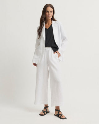 Yarra Trail Tirari Slim Pant -  White [sz:size 6]