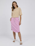 Elm Skirt Isla Sherbet Pink - Pink Poppies 