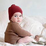 Toshi Organic Beanie Love Rosewood - Pink Poppies 
